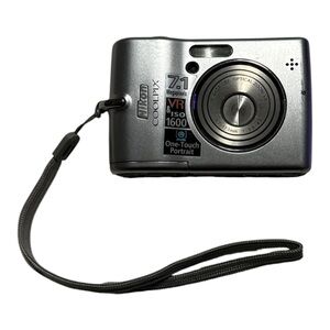 Nikon Coolpix Metallic Gray Camera